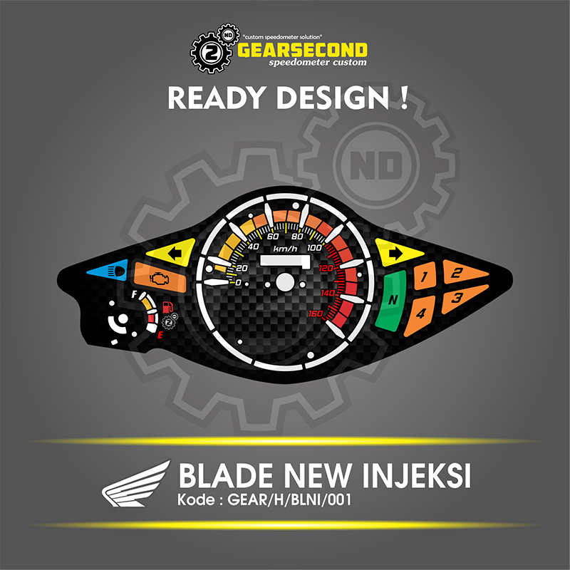 Panel Speedometer Blade New Injeksi