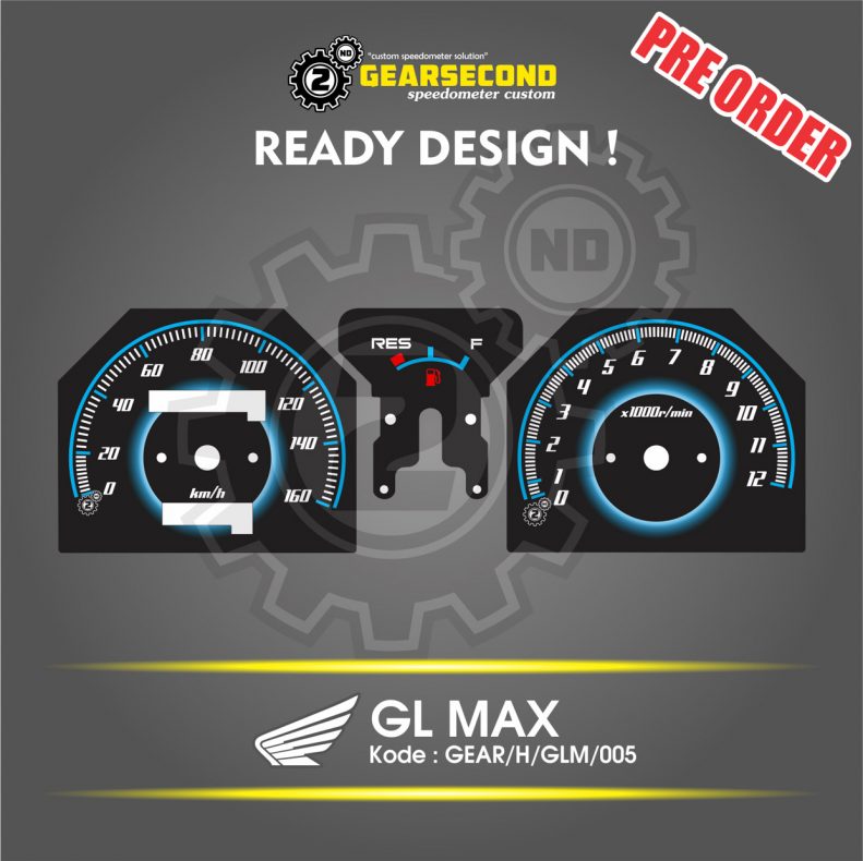Panel Speedometer GL Max Gearsecond Speedometer